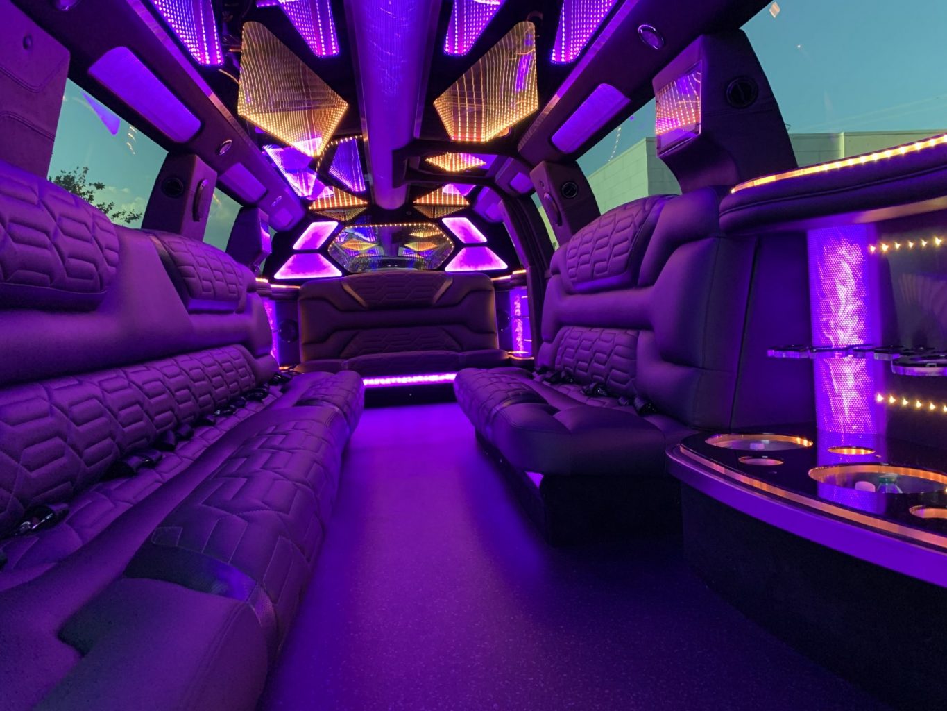 2022 Cadillac Escalade Limo interior