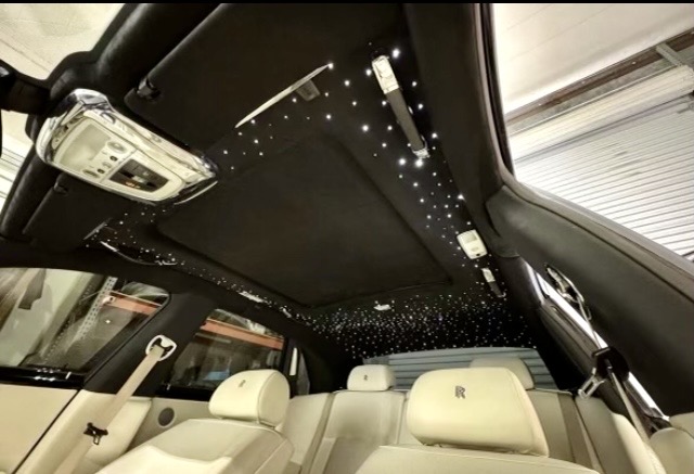 White Rolls-Royce Ghost interior